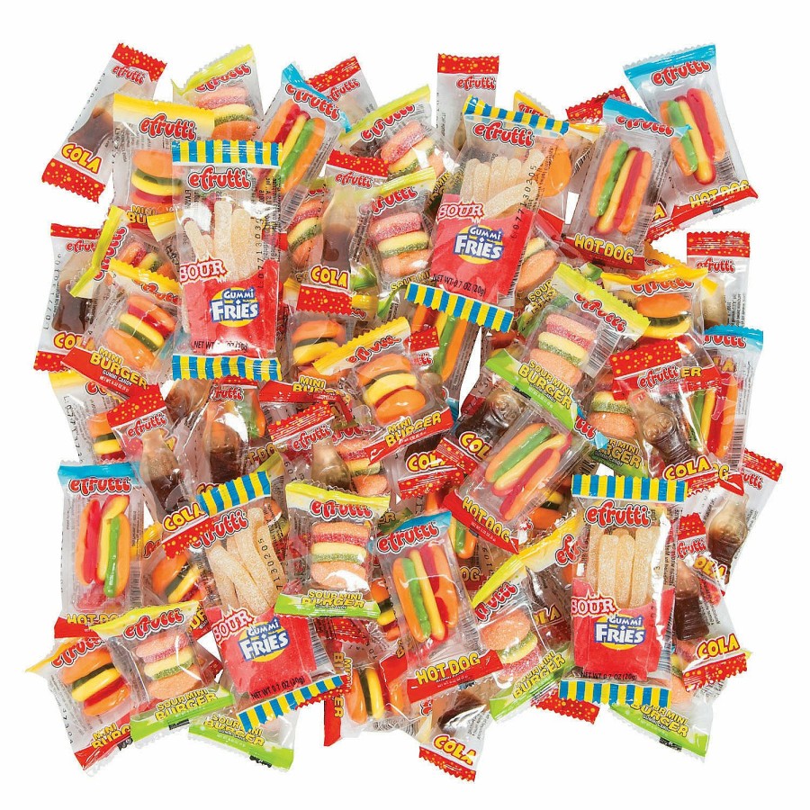 Soft & Chewy Candy * | Efrutti Food Gummy Candy Mega Mix 70 Pc.