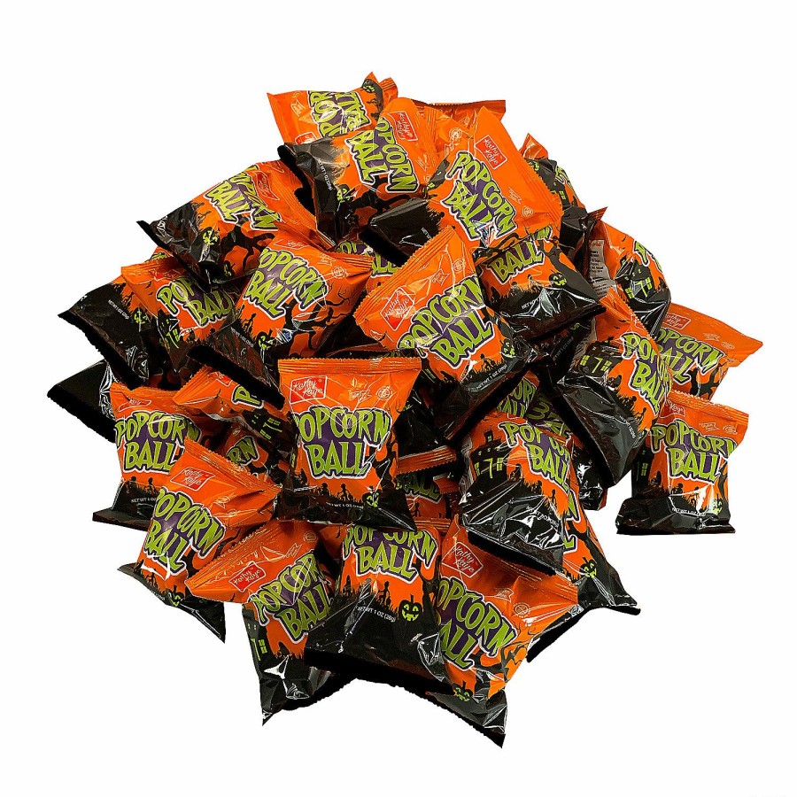 Snacks * | Bulk Kathy Kaye Halloween Popcorn Balls 100 Pc.