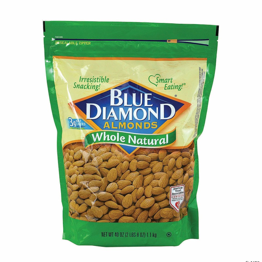 Snacks * | Blue Diamond Natural Almonds 40Oz Bag