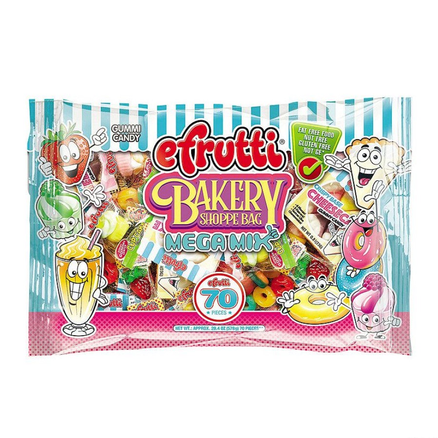 Soft & Chewy Candy * | Efrutti Bakery Shoppe Bag Mega Mix 70 Pc.