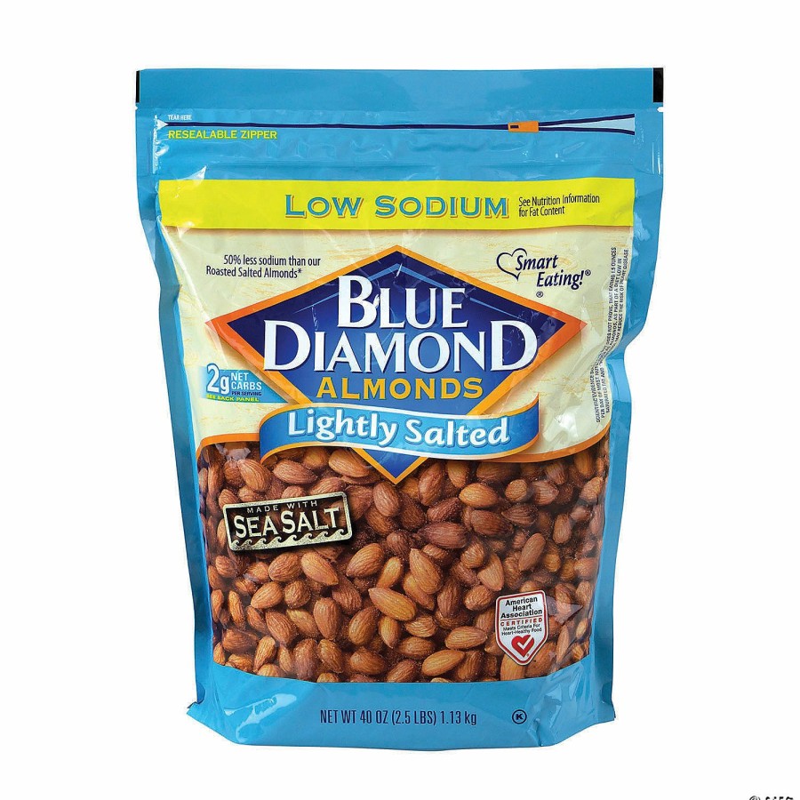 Snacks * | Blue Diamond Lightly Salted Almonds 40Oz Bag