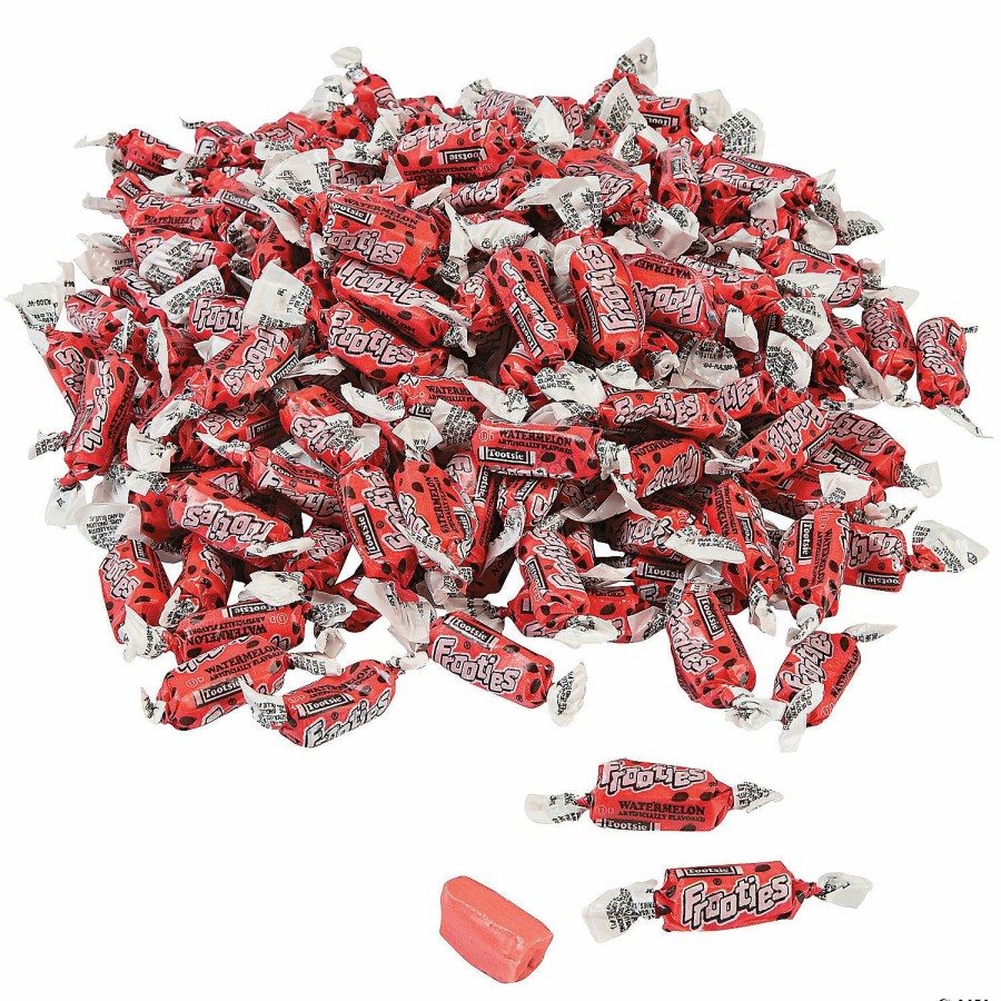 Soft & Chewy Candy * | Watermelon Mini Tootsie Roll Frooties Chewy Fruit Candy 360 Pc.