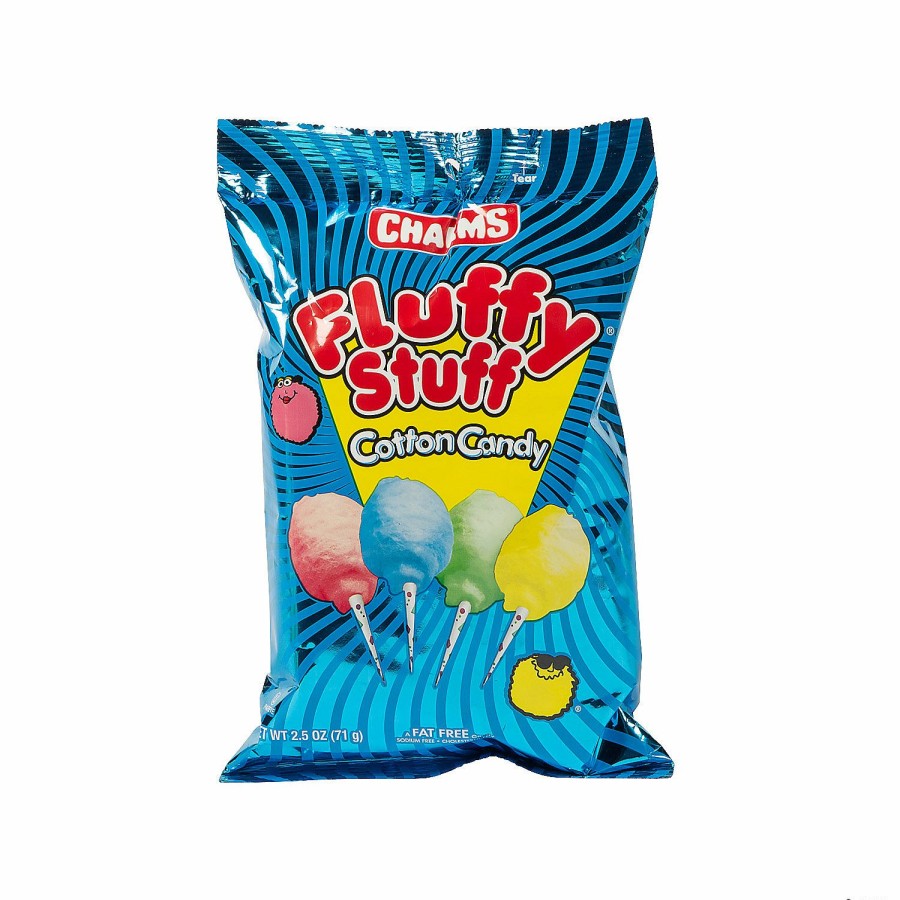 Soft & Chewy Candy * | Charms Fluffy Stuff Cotton Candy 24 Pc.