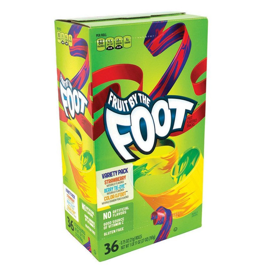 Snacks * | Fruit By The Foot Variety Pack, 0.75 Oz, 36 Count