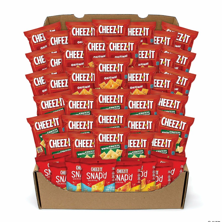 Snacks * | Cheez-It Snack Cracker Variety Pack